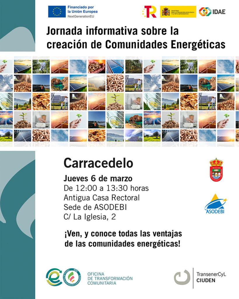 Jornada informativa sobre la creación de Comunidades Energéticas